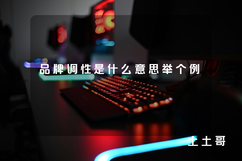 品牌调性是什么意思举个例 品牌调性是什么意思举个例