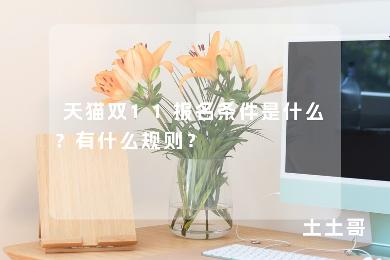天猫双11报名条件是什么?有什么规则? 天猫双11报名条件是什么?有什么规则?
