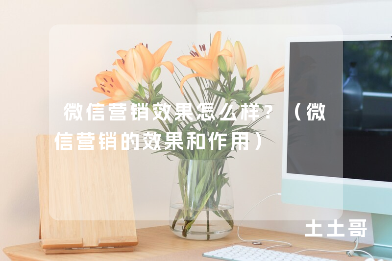 微信营销效果怎么样?(微信营销的效果和作用) 微信营销效果怎么样?(微信营销的效果和作用)