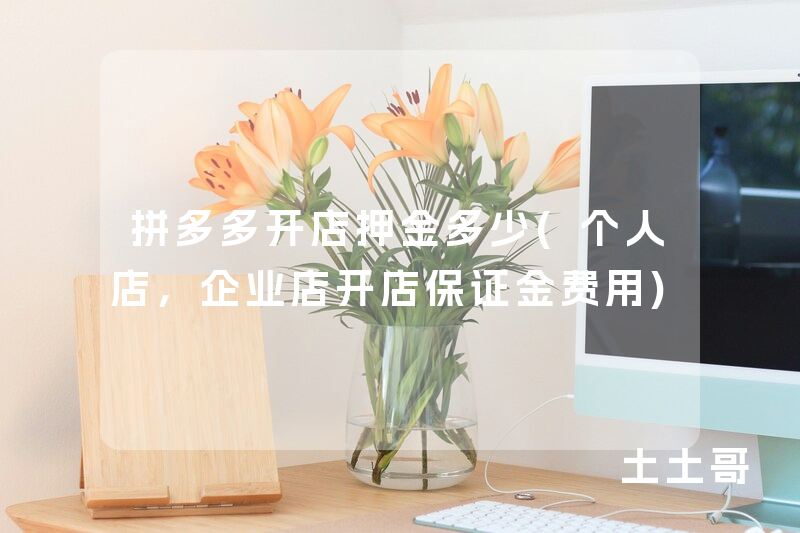 拼多多开店押金多少(个人店,企业店开店保证金费用) 拼多多开店押金多少(个人店,企业店开店保证金费用)