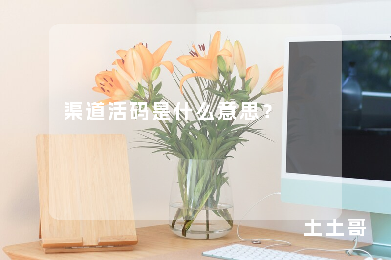 渠道活码是什么意思? 渠道活码是什么意思?