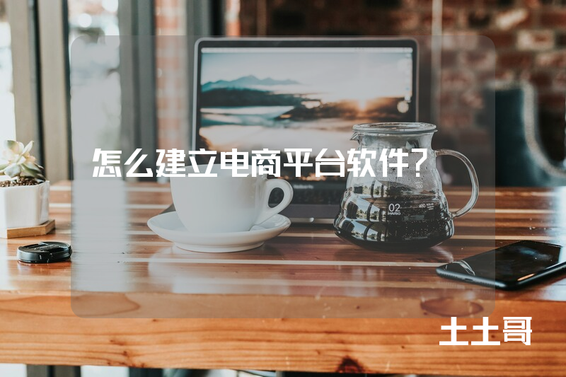 怎么建立电商平台软件? 怎么建立电商平台软件?