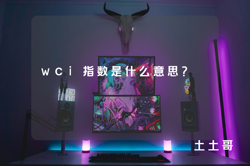 wci指数是什么意思? wci指数是什么意思?