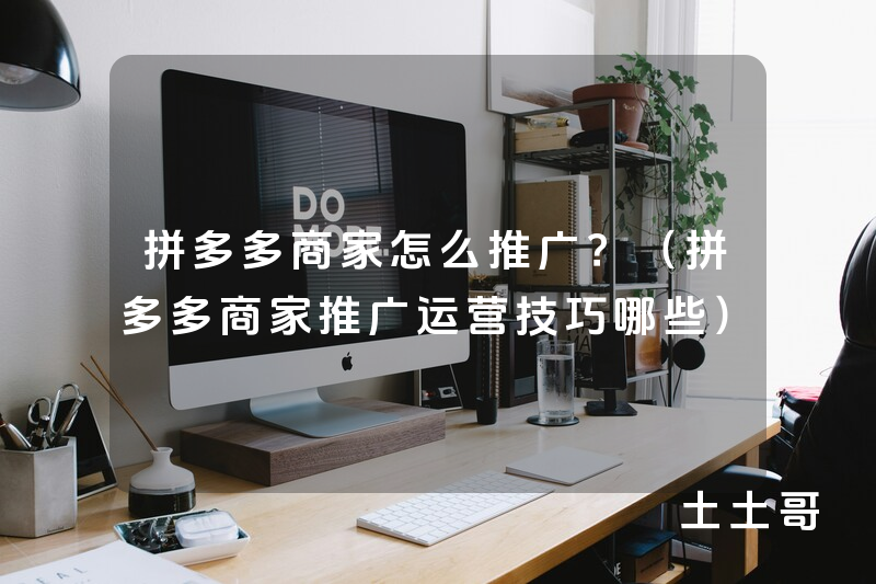 拼多多商家怎么推广?(拼多多商家推广运营技巧哪些) 拼多多商家怎么推广?(拼多多商家推广运营技巧哪些)