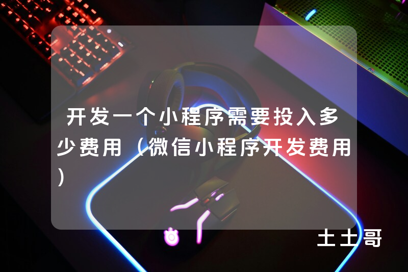 开发一个小程序需要投入多少费用(微信小程序开发费用) 开发一个小程序需要投入多少费用(微信小程序开发费用)