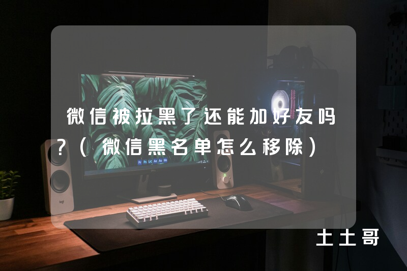 微信被拉黑了还能加好友吗?(微信黑名单怎么移除) 微信被拉黑了还能加好友吗?(微信黑名单怎么移除)