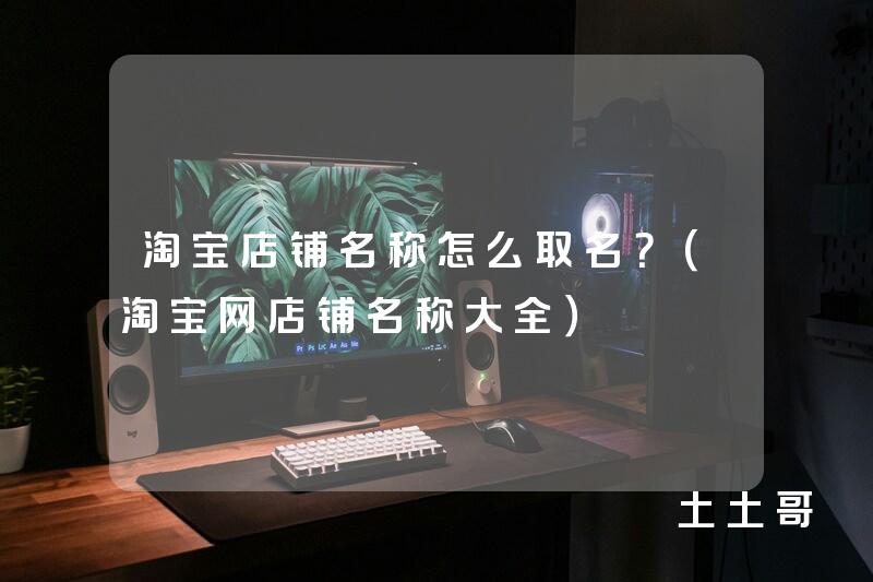 淘宝店铺名称怎么取名?(淘宝网店铺名称大全) 淘宝店铺名称怎么取名?(淘宝网店铺名称大全)