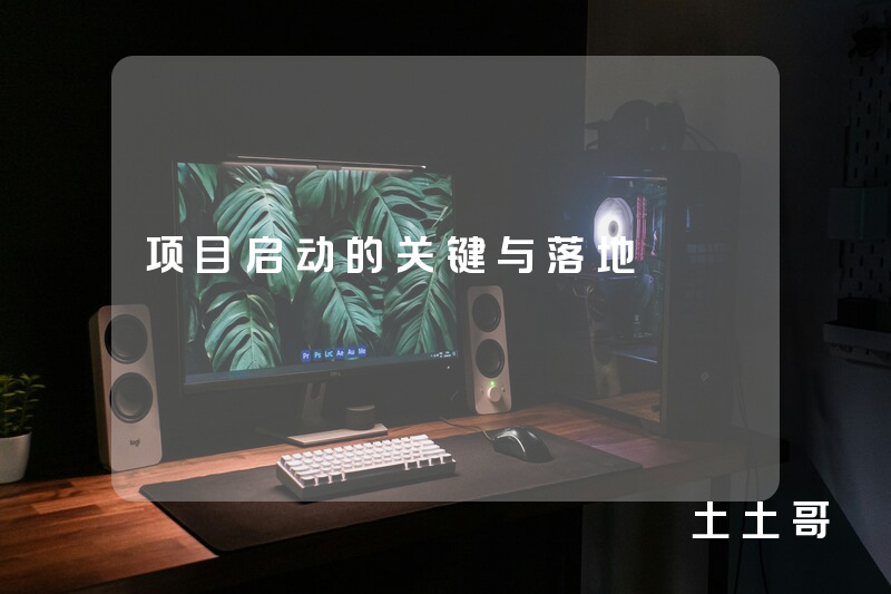 项目启动的关键与落地 项目启动的关键与落地