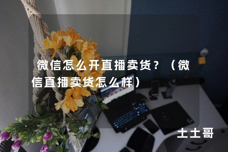微信怎么开直播卖货?(微信直播卖货怎么样) 微信怎么开直播卖货?(微信直播卖货怎么样)