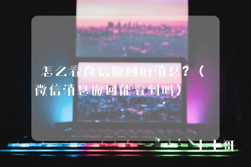 怎么看微信撤回的消息?(微信消息撤回能看到吗) 怎么看微信撤回的消息?(微信消息撤回能看到吗)