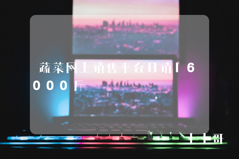 蔬菜网上销售平台日销16000斤 蔬菜网上销售平台日销16000斤