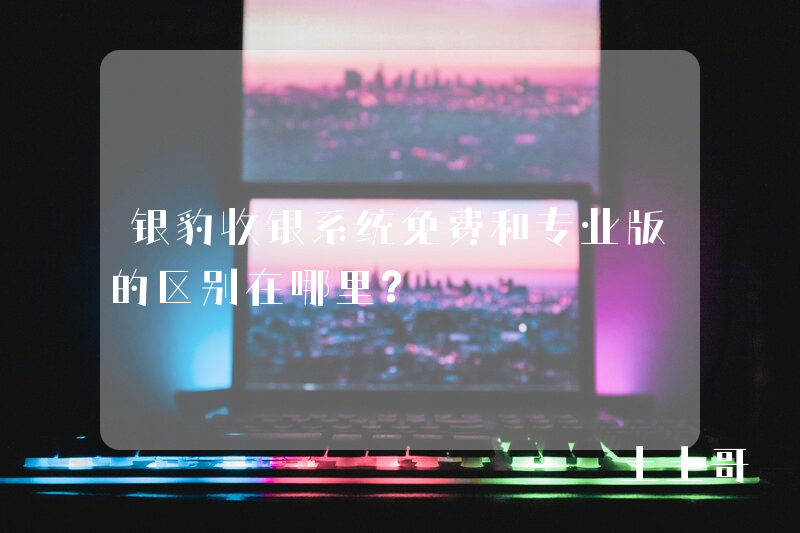 银豹收银系统免费和专业版的区别在哪里? 银豹收银系统免费和专业版的区别在哪里?
