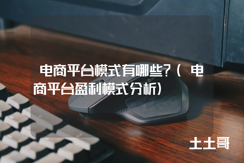电商平台模式有哪些?(电商平台盈利模式分析) 电商平台模式有哪些?(电商平台盈利模式分析)