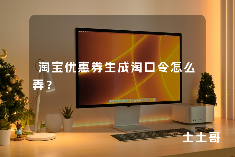 淘宝优惠券生成淘口令怎么弄? 淘宝优惠券生成淘口令怎么弄?