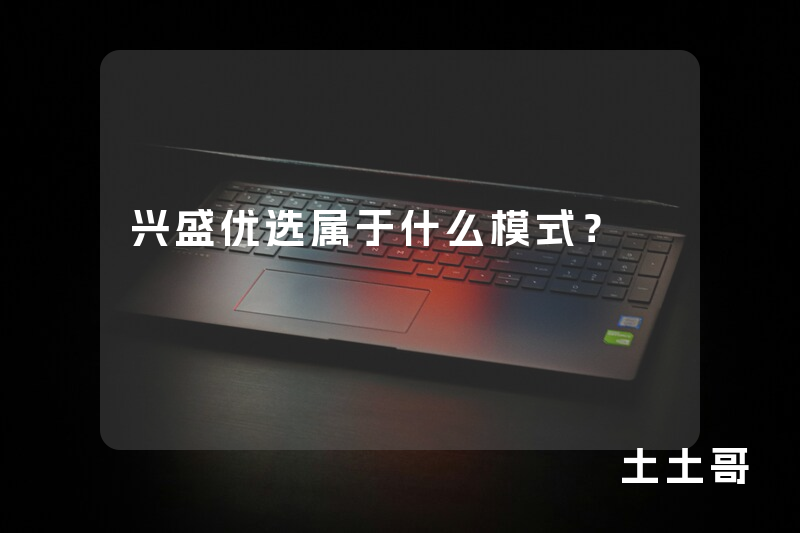 兴盛优选属于什么模式? 兴盛优选属于什么模式?