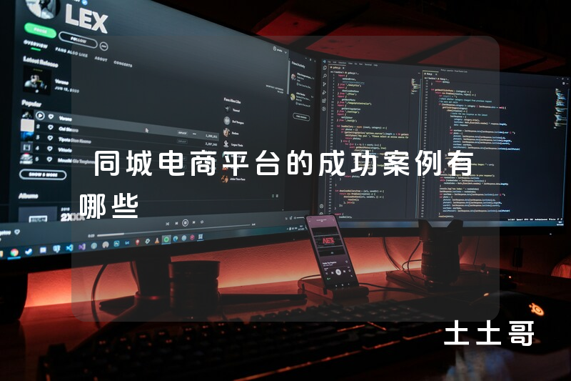 同城电商平台的成功案例有哪些 同城电商平台的成功案例有哪些