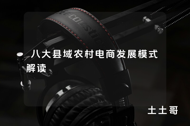 八大县域农村电商发展模式解读 八大县域农村电商发展模式解读