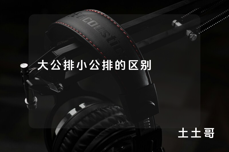 大公排小公排的区别 大公排小公排的区别