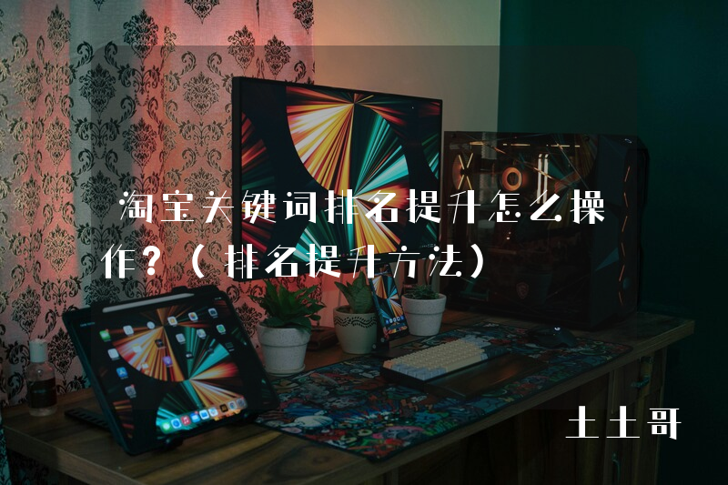 淘宝关键词排名提升怎么操作?(排名提升方法) 淘宝关键词排名提升怎么操作?(排名提升方法)