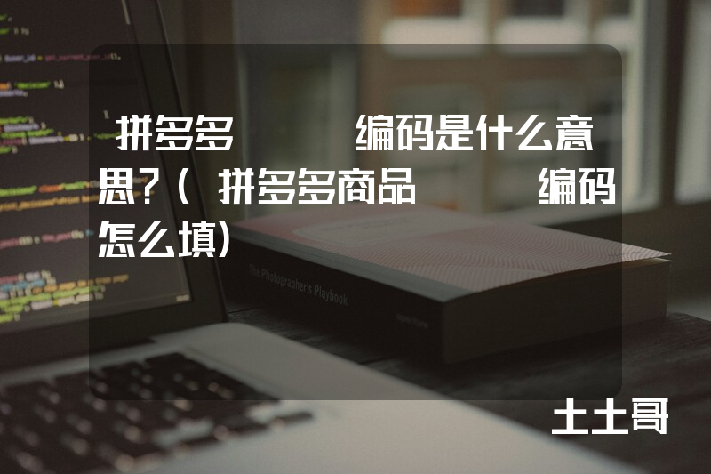 拼多多sku编码是什么意思?(拼多多商品sku编码怎么填) 拼多多sku编码是什么意思?(拼多多商品sku编码怎么填)