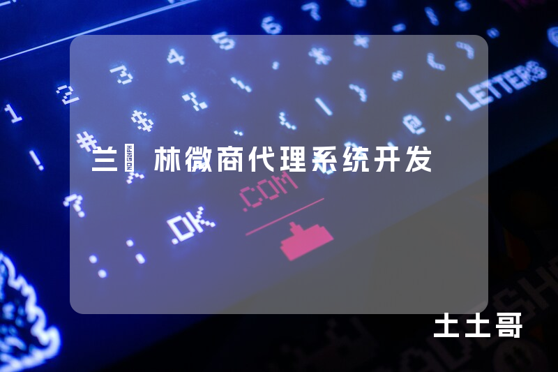 兰燊林微商代理系统开发