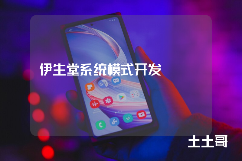 伊生堂系统模式开发