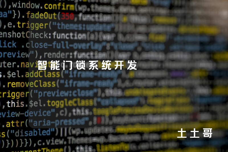 智能门锁系统开发