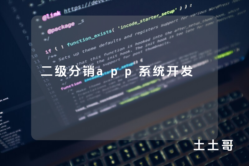 二级分销app系统开发
