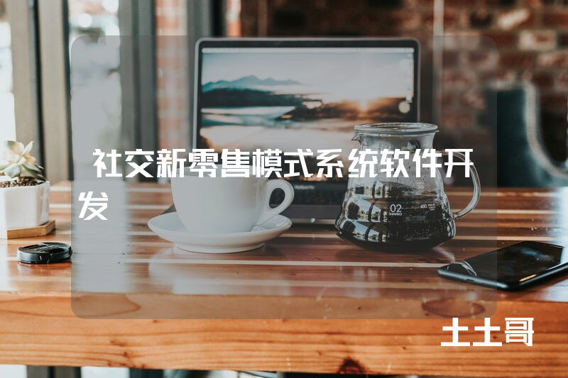 社交新零售模式系统软件开发
