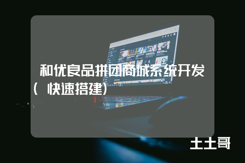 和优良品拼团商城系统开发（快速搭建）