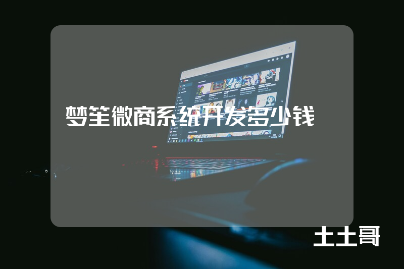 梦笙微商系统开发多少钱