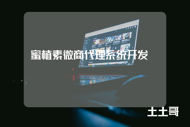 蜜植素微商代理系统开发