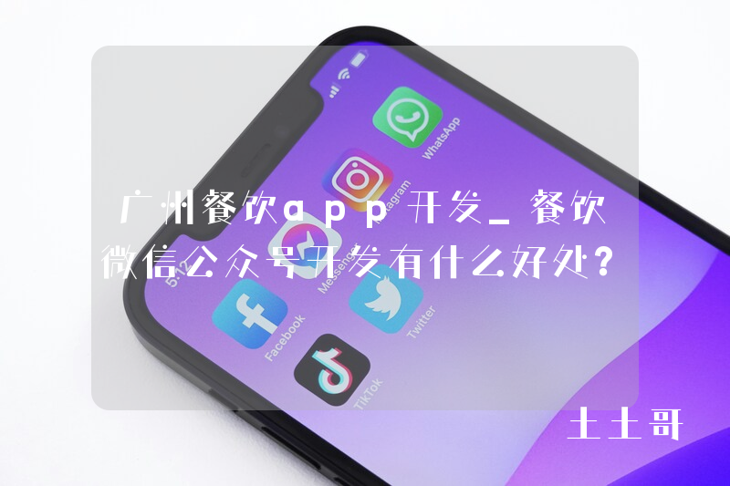 广州餐饮app开发_餐饮微信公众号开发有什么好处？
