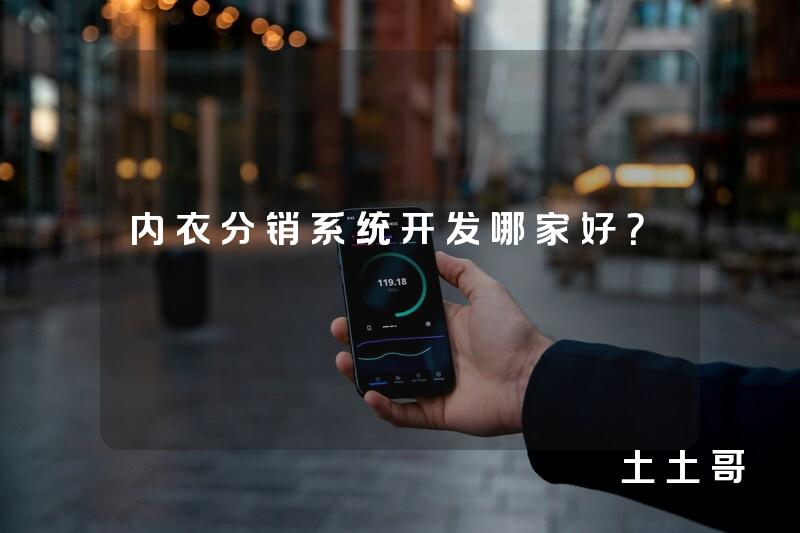 内衣分销系统开发哪家好？