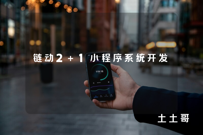 链动2+1小程序系统开发