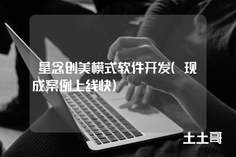 星念创美模式软件开发（现成案例上线快）