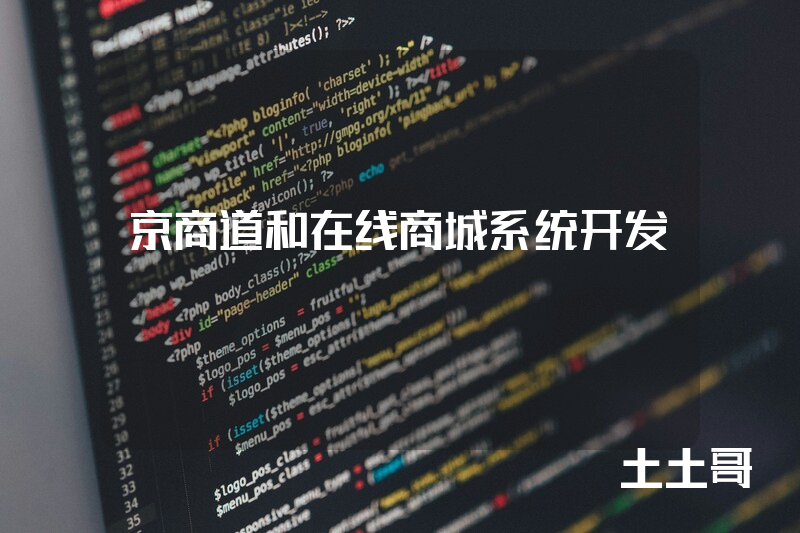 京商道和在线商城系统开发