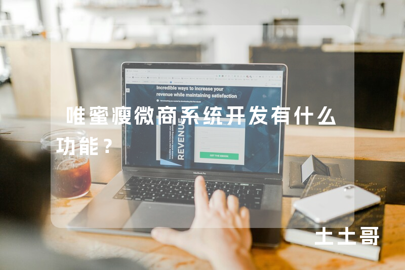 唯蜜瘦微商系统开发有什么功能？