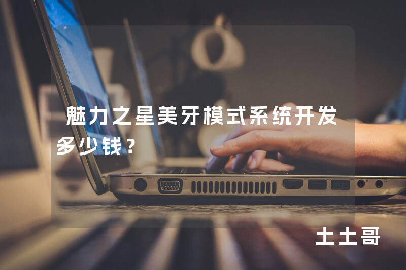 魅力之星美牙模式系统开发多少钱？